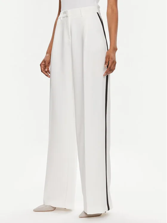 Stoffhose · Weiß · Regular Fit