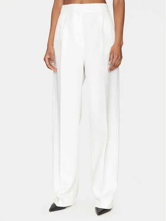 Stoffhose · Weiß · Regular Fit