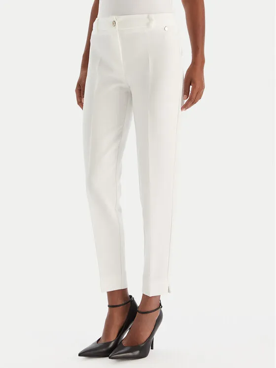 Stoffhose · Weiß · Regular Fit