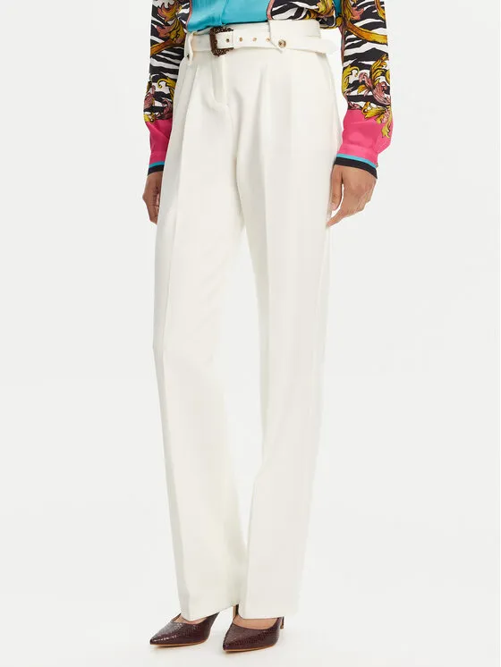 Stoffhose · Weiß · Regular Fit