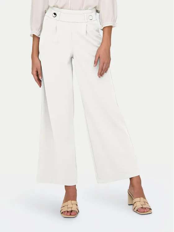 Stoffhose · Weiß · Regular Fit