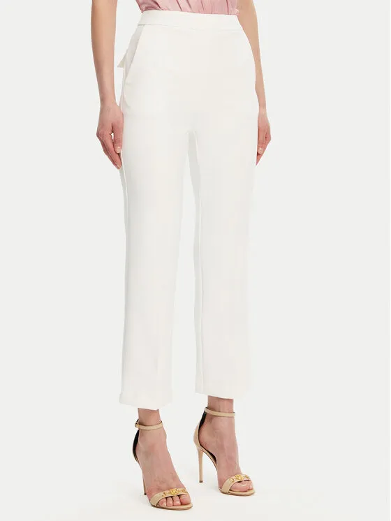 Stoffhose · Weiß · Regular Fit