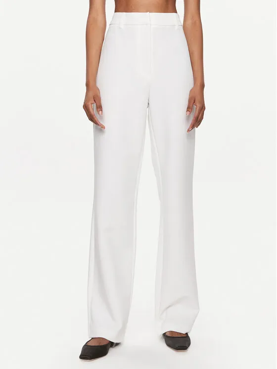 Stoffhose · Weiß · Regular Fit