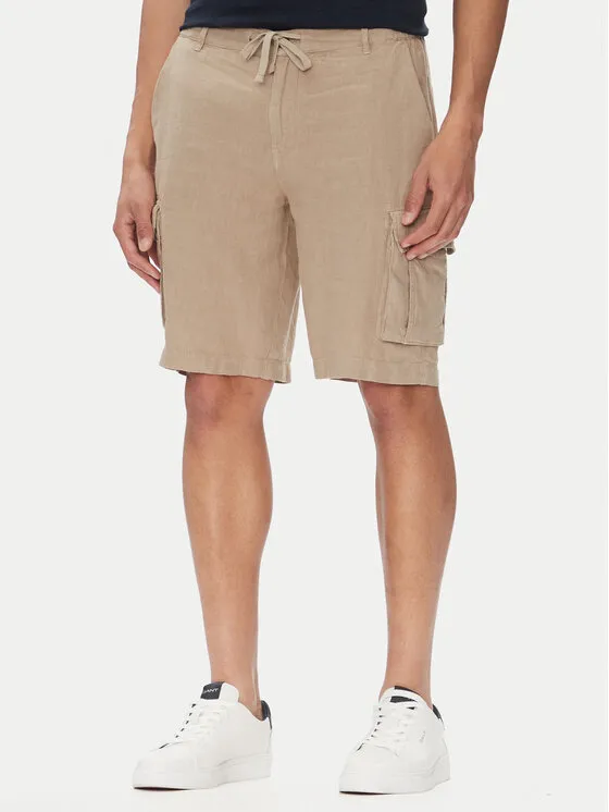 Stoffshorts · Beige