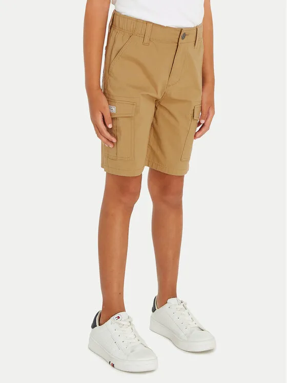 Stoffshorts · Beige