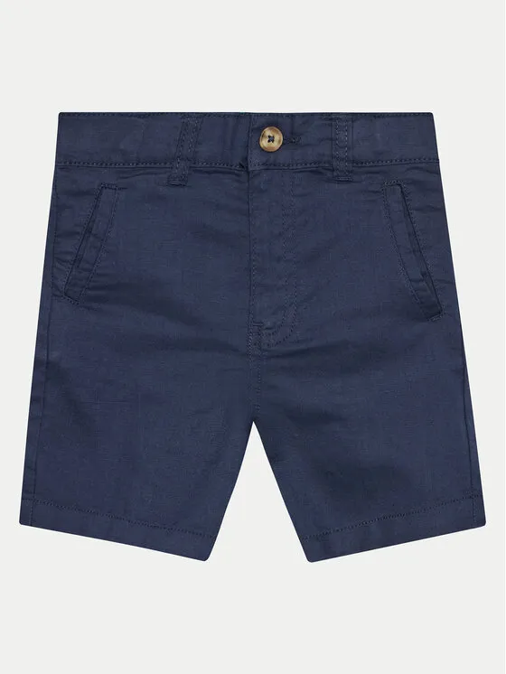 Stoffshorts · Dunkelblau