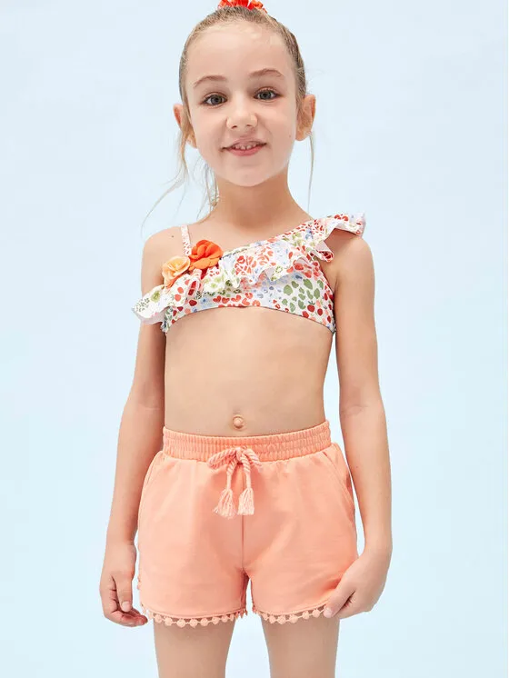 Stoffshorts · Orange