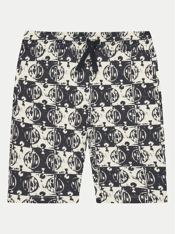 Stoffshorts · Schwarz