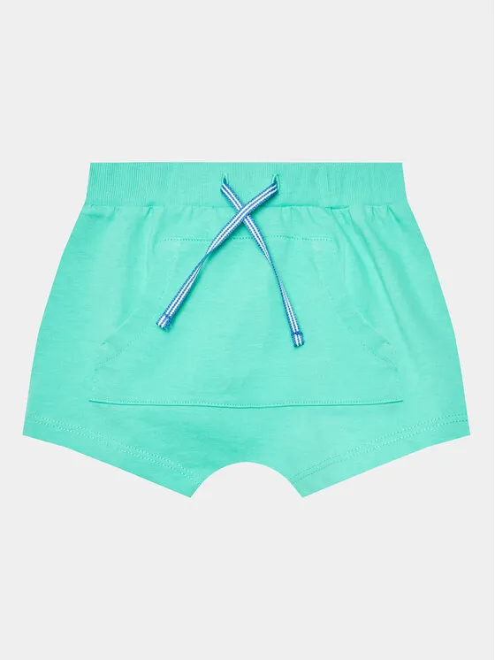 Stoffshorts · Türkisfarben