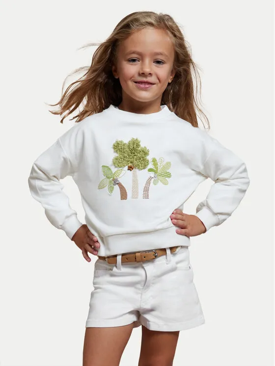 Stoffshorts · Weiß