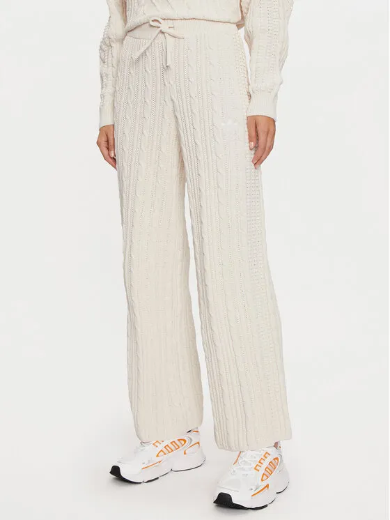 Strickhose · Écru · Regular Fit