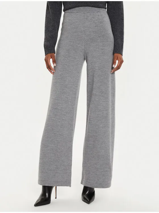 Strickhose · Grau · Regular Fit