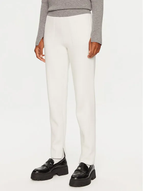 Strickhose · Weiß · Regular Fit