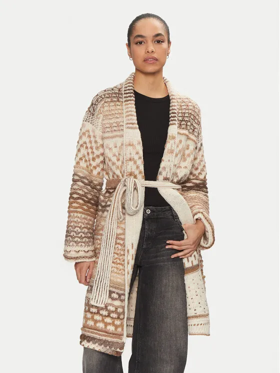 Strickjacke · Beige · Regular Fit