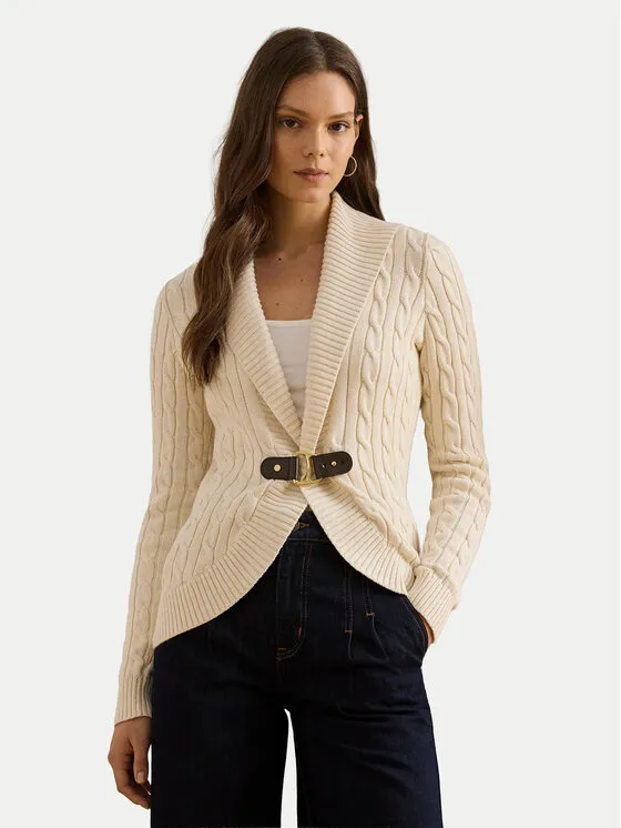 Strickjacke · Beige · Regular Fit