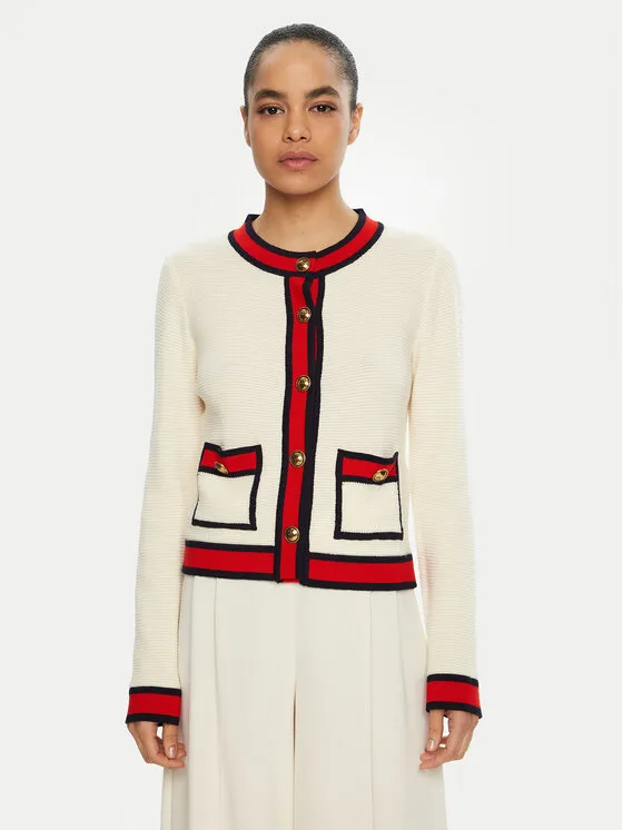 Strickjacke · Beige · Regular Fit