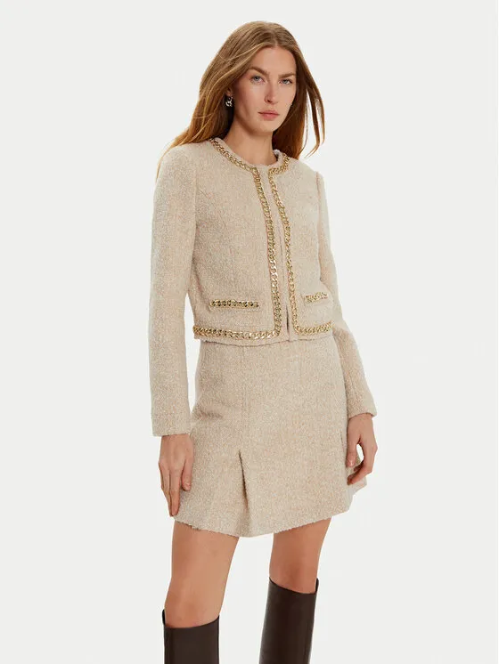 Strickjacke · Beige · Regular Fit