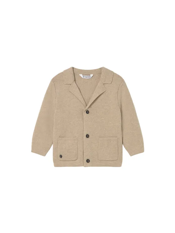 Strickjacke · Beige