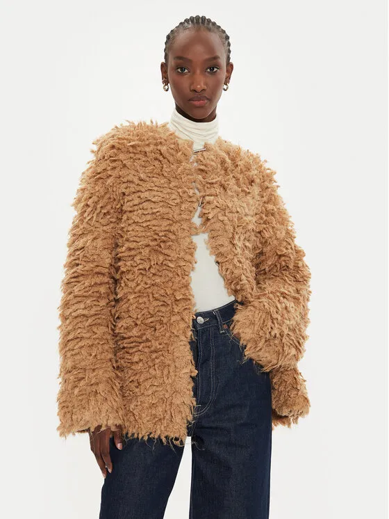 Strickjacke · Braun · Regular Fit