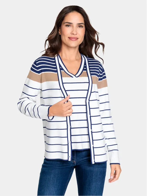 Strickjacke · Bunt · Regular Fit