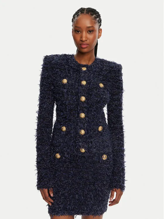 Strickjacke · Dunkelblau · Regular Fit