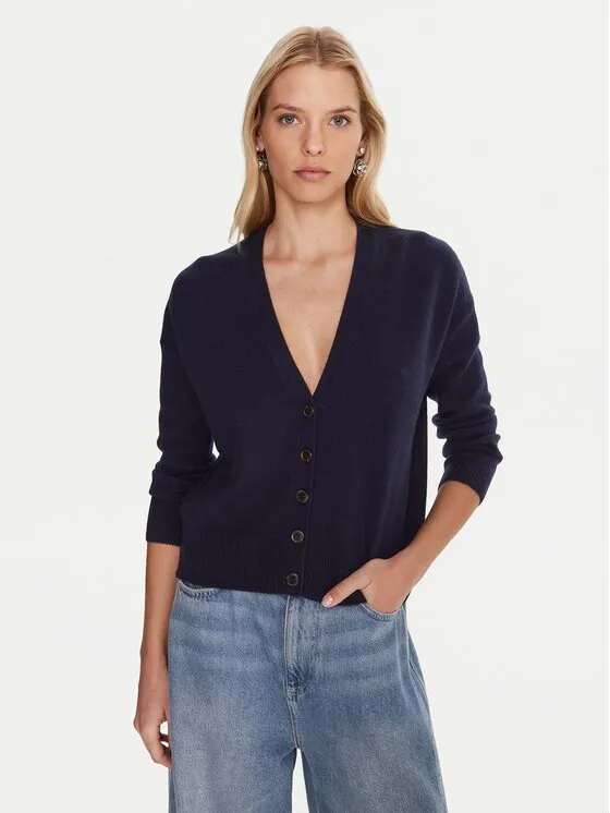 Strickjacke · Dunkelblau · Relaxed Fit