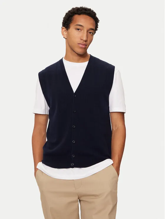 Strickjacke · Dunkelblau