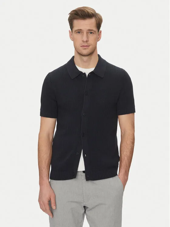 Strickjacke · Dunkelblau