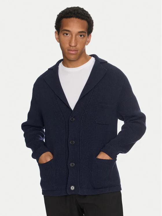 Strickjacke · Dunkelblau