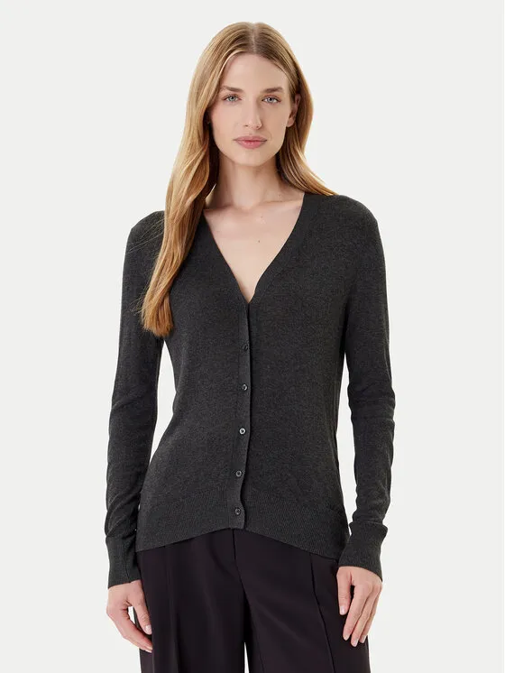 Strickjacke · Grau · Regular Fit