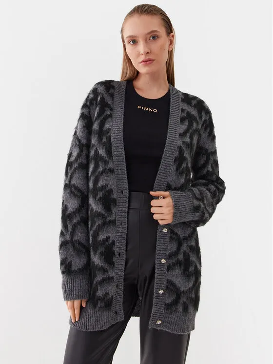 Strickjacke · Grau · Regular Fit