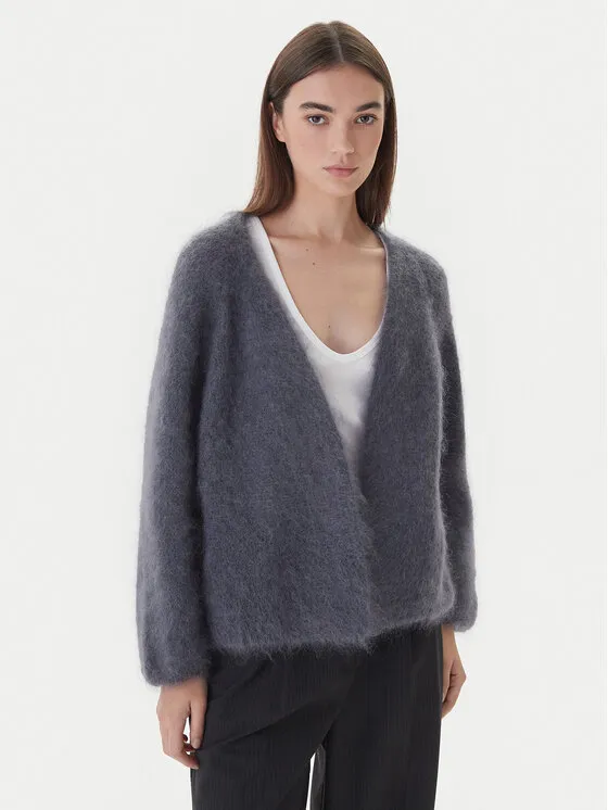 Strickjacke · Grau · Regular Fit