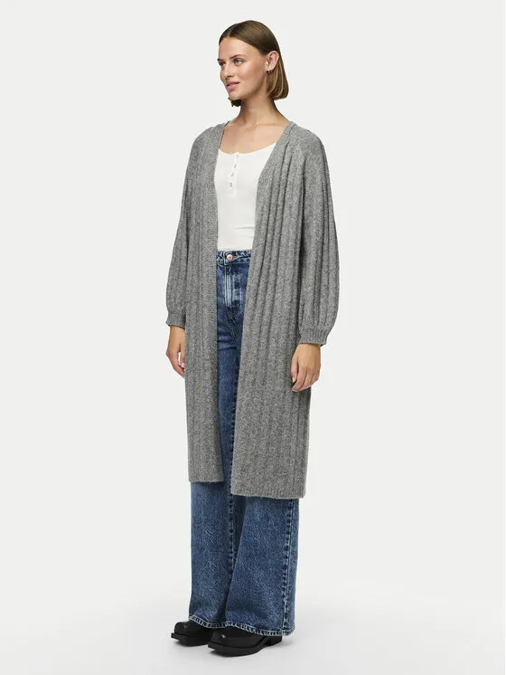 Strickjacke · Grau · Relaxed Fit