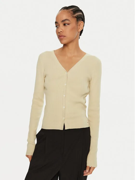 Strickjacke · Grün · Regular Fit