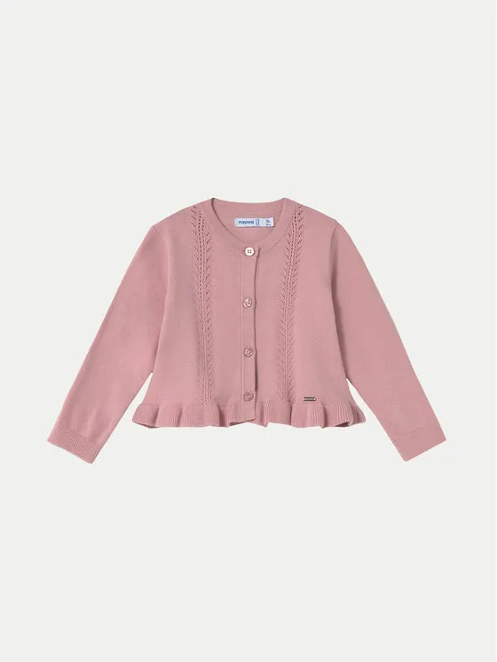 Strickjacke · Rosa