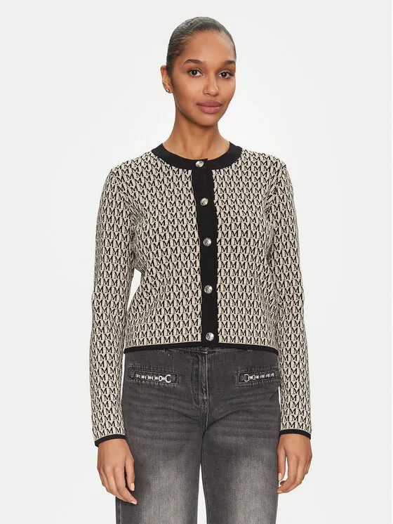 Strickjacke · Schwarz · Regular Fit