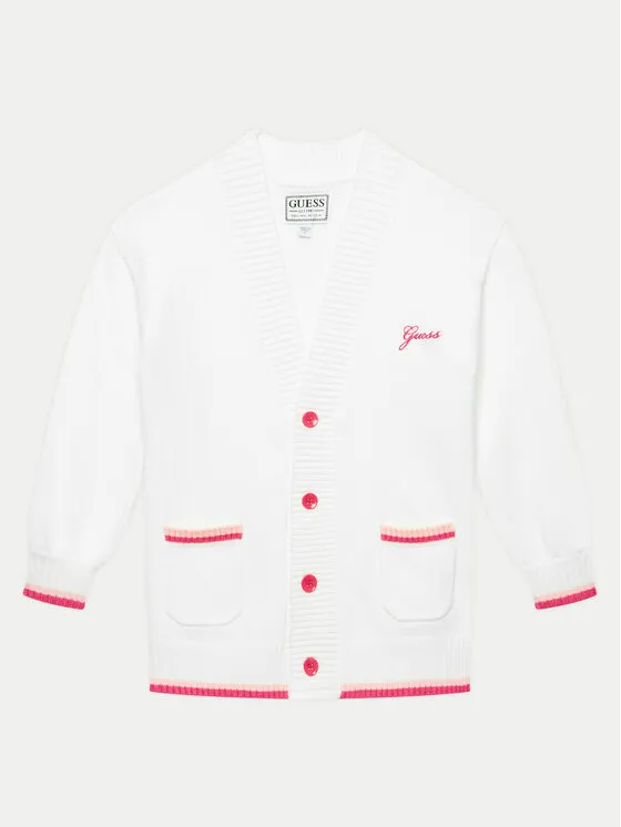 Strickjacke · Weiß