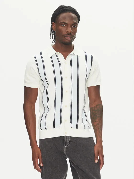 Strickjacke · Weiß