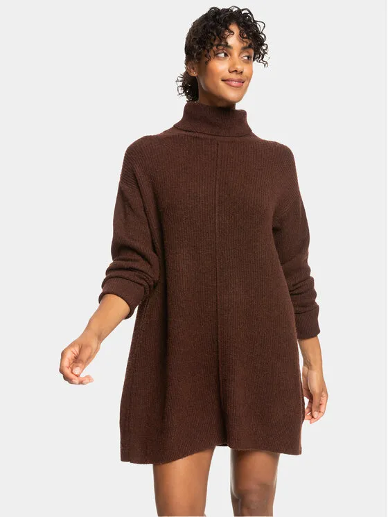 Strickkleid · Braun · Mini