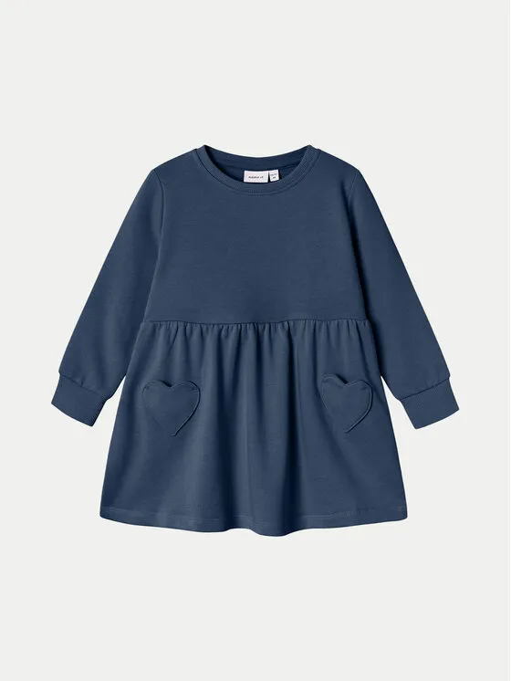 Strickkleid · Dunkelblau