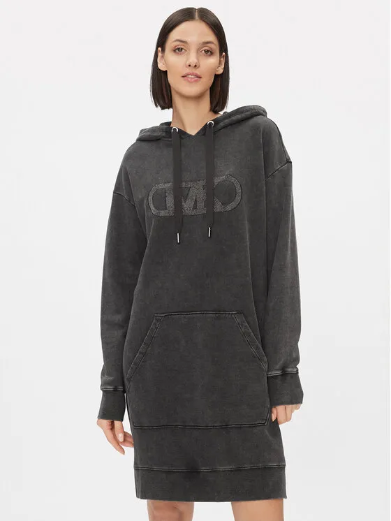 Strickkleid · Grau · Mini