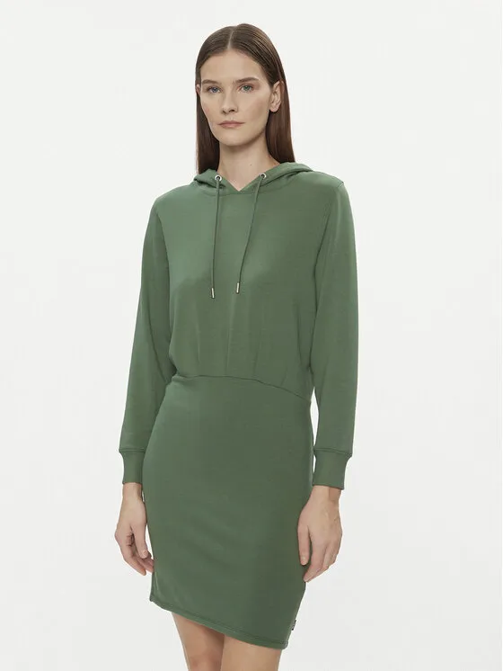 Strickkleid · Grün · Mini