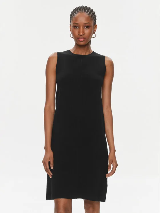 Strickkleid · Schwarz · Mini