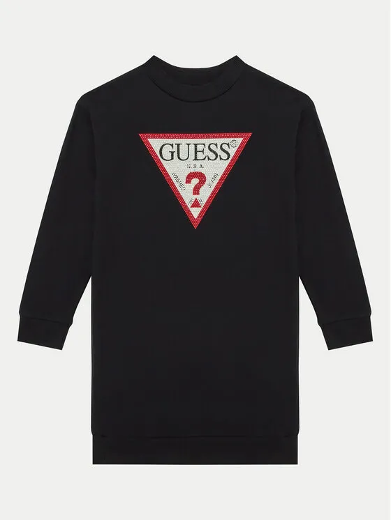 Strickkleid · Schwarz