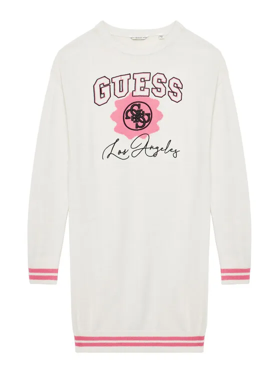 Strickkleid · Weiß