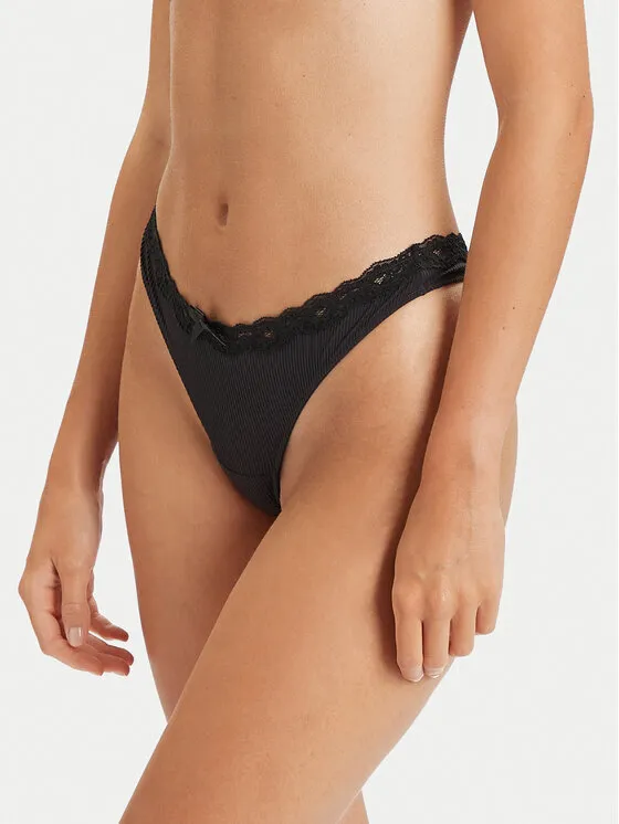 Stringtanga · Schwarz