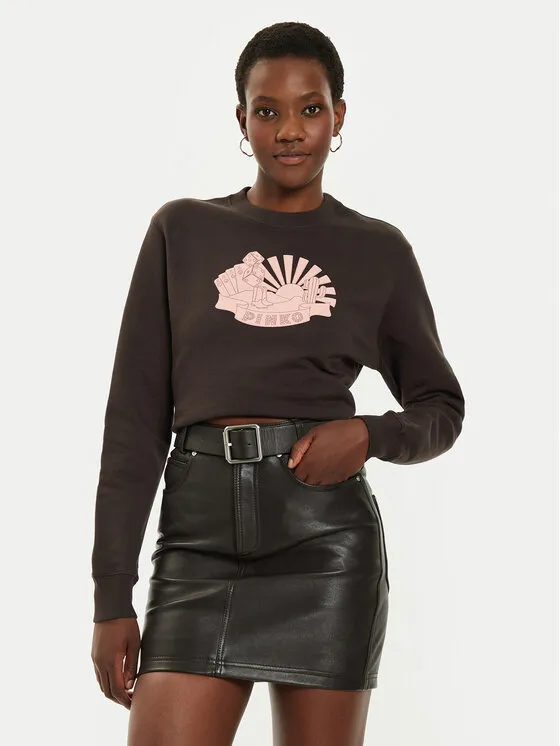 Sweatshirt · Braun · Regular Fit