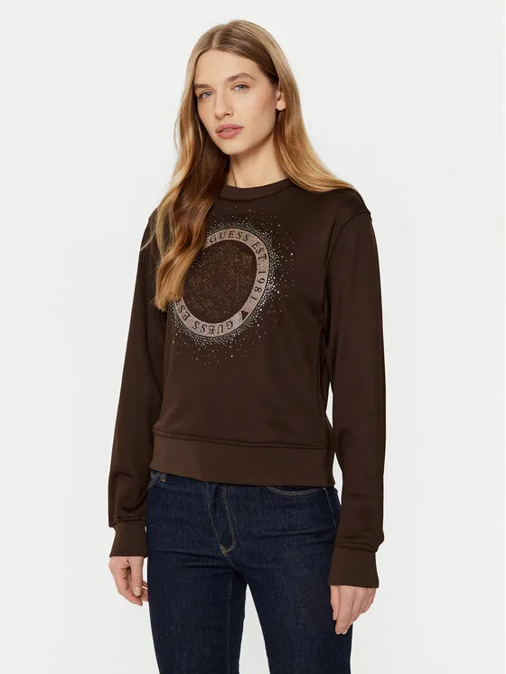 Sweatshirt · Braun · Regular Fit