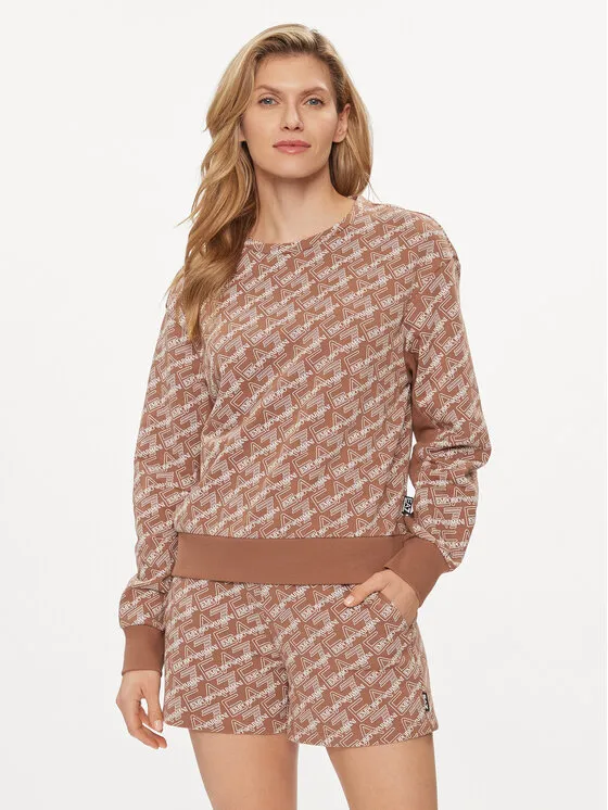 Sweatshirt · Braun · Regular Fit