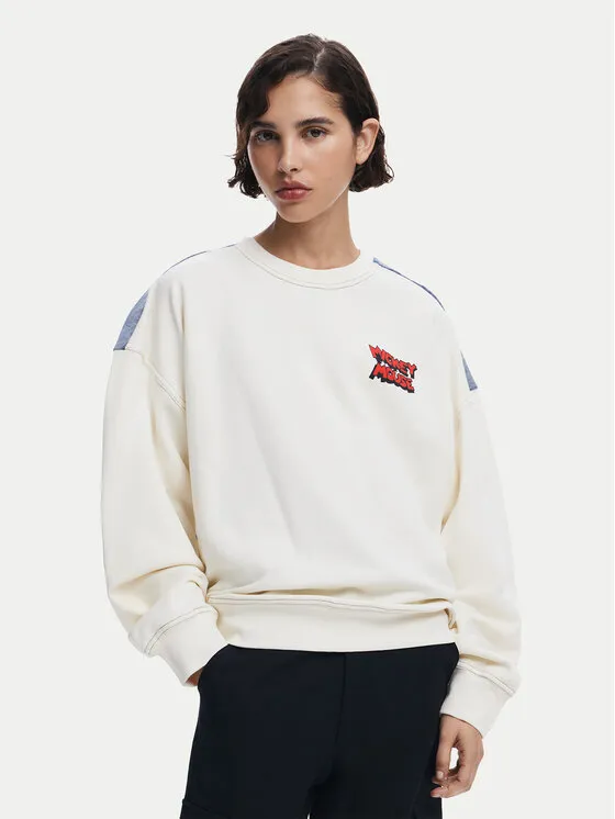 Sweatshirt · Écru · Regular Fit